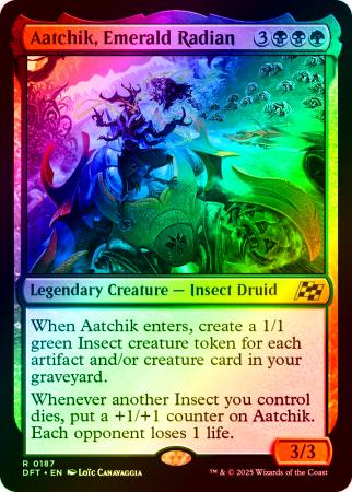 Aatchik, Emerald Radian - 0187 - Foil