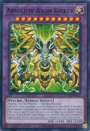 Absolute Axon Kicker (DUAD-EN034) - Duelist's Advance Common / Short Print 1st Edition