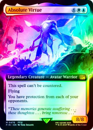 Absolute Virtue (Extended Art) - 0476 - Foil