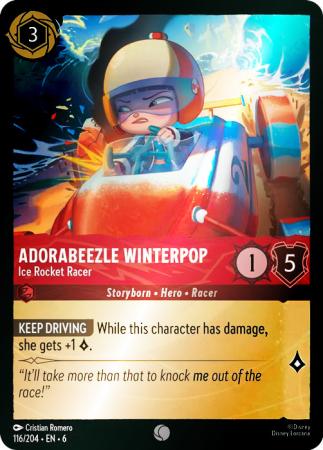 Adorabeezle Winterpop - Ice Rocket Racer - 116/204 - Common Cold Foil