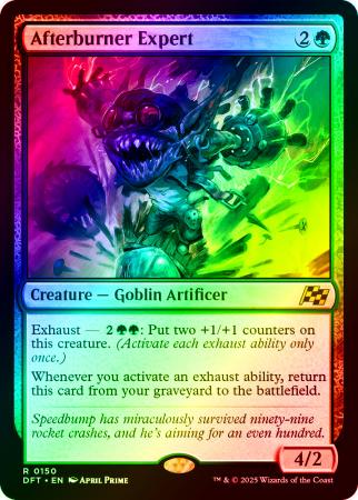 Afterburner Expert - 0150 - Foil