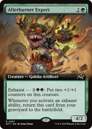 Afterburner Expert (Extended Art) - 0387