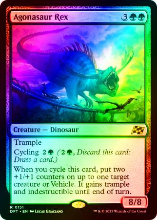 Agonasaur Rex - 0151 - Foil