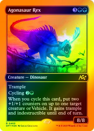 Agonasaur Rex (First-Place Foil) - 0465 - Foil