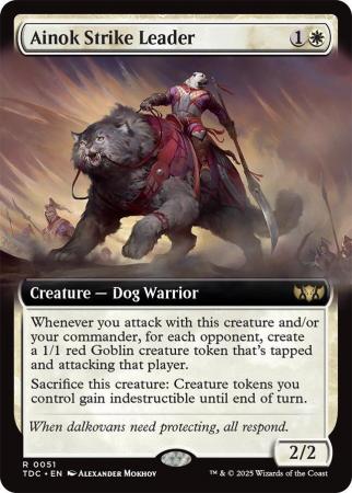 Ainok Strike Leader (Extended Art) - 0051