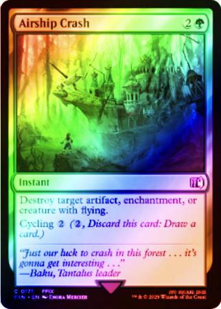 Airship Crash - 0171 - Foil