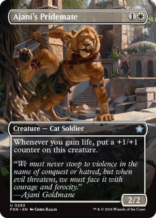 Ajani's Pridemate (Borderless) - 0293