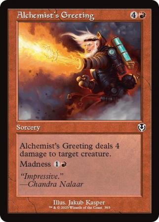 Alchemist's Greeting (Retro Frame) - 0393