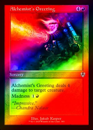 Alchemist's Greeting (Retro Frame) - 0393 - Foil