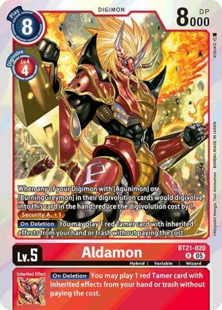 Aldamon - BT21-020 R - Rare