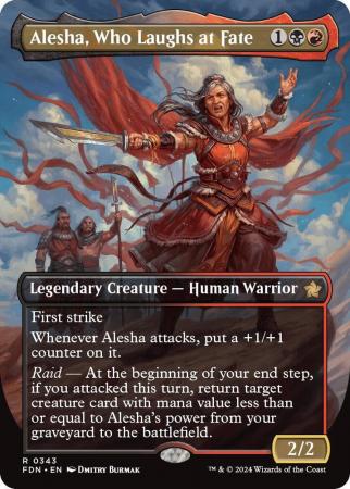 Alesha, Who Laughs at Fate (Borderless) - 0343