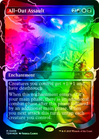All-Out Assault (Showcase) - 0405 - Foil