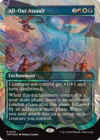 All-Out Assault (Showcase) (Halo Foil) - 0415 - Foil