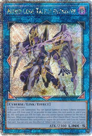 Allied Code Talker @Ignister (Quarter Century Secret Rare) (ALIN-EN051) - Alliance Insight Quarter Century Secret Rare 1st Edition