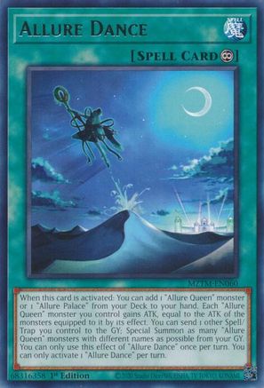Allure Dance (MZTM-EN060) - Maze of the Master Rare 1st Edition