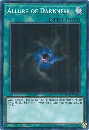 Allure of Darkness (RA03-EN055) - Quarter Century Bonanza Super Rare 1st Edition