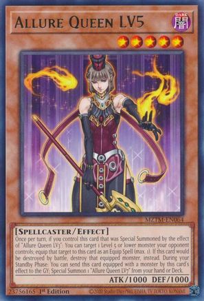 Allure Queen LV5 (MZTM-EN064) - Maze of the Master Rare 1st Edition