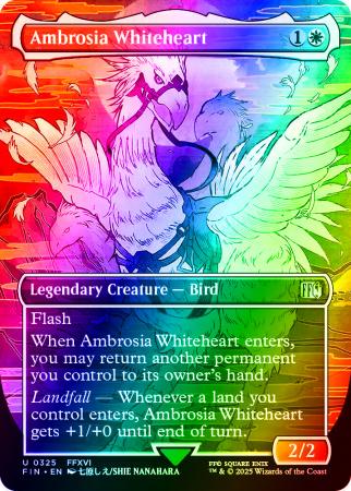 Ambrosia Whiteheart (Borderless) - 0325 - Foil