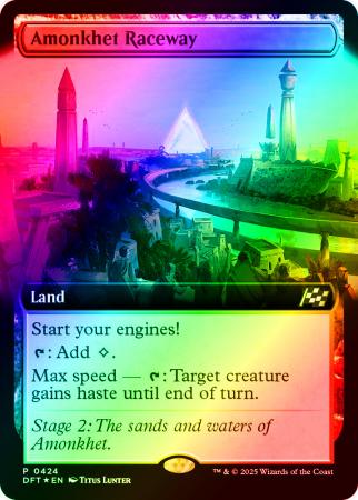 Amonkhet Raceway (Extended Art) - 0424 - Foil