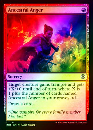 Ancestral Anger - 0141 - Foil