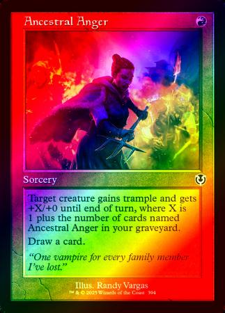 Ancestral Anger (Retro Frame) - 0394 - Foil