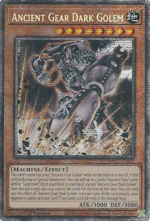 Ancient Gear Dark Golem (MP25-EN003) - 2025 Mega-Pack Starlight Rare 1st Edition