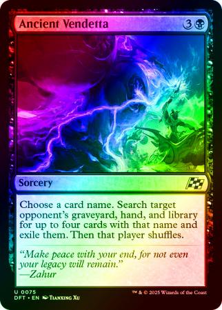 Ancient Vendetta - 0075 - Foil