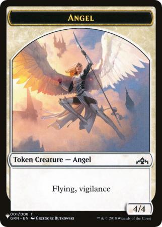 Angel // Warrior Double-Sided Token - 1 // 17