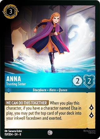 Anna - Trusting Sister - 157/204 - Common Cold Foil