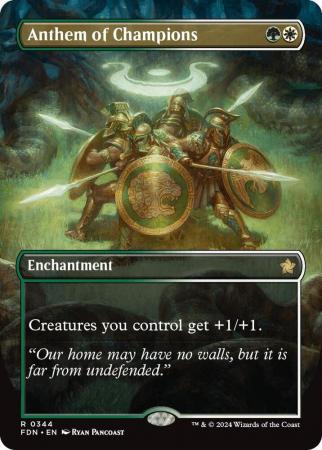 Anthem of Champions (Borderless) - 0344