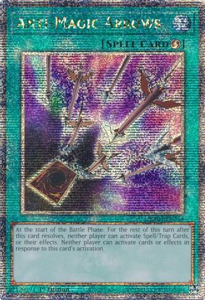Anti-Magic Arrows (Quarter Century Secret Rare) (RA03-EN264) - Quarter Century Bonanza Quarter Century Secret Rare 1st Edition