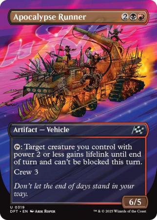Apocalypse Runner (Borderless) - 0319