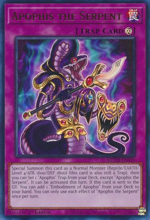 Apophis the Serpent (MZTM-EN010) - Maze of the Master Ultra Rare 1st Edition