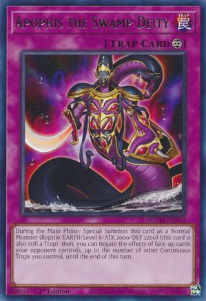 Apophis the Swamp Deity (MZTM-EN110) - Maze of the Master Rare 1st Edition