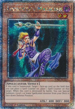 Apprentice Magician (Quarter Century Secret Rare) (RA03-EN124) - Quarter Century Bonanza Quarter Century Secret Rare 1st Edition