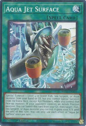 Aqua Jet Surface (MP25-EN416) - 2025 Mega-Pack Common / Short Print 1st Edition