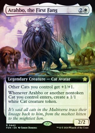 Arahbo, the First Fang (Extended Art) - 0442 - Foil