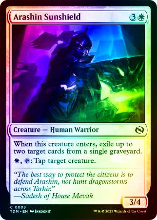 Arashin Sunshield - 0003 - Foil
