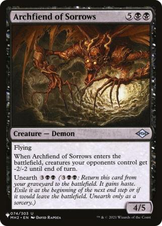 Archfiend of Sorrows - 074