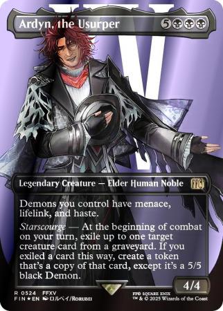 Ardyn, the Usurper (Borderless) (Surge Foil) - 0524 - Foil
