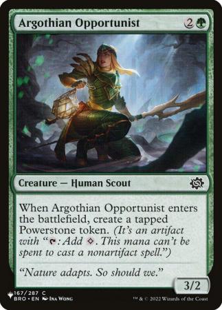 Argothian Opportunist - 167