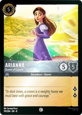 Arianna - Queen of Corona - 191/204 - Common Cold Foil