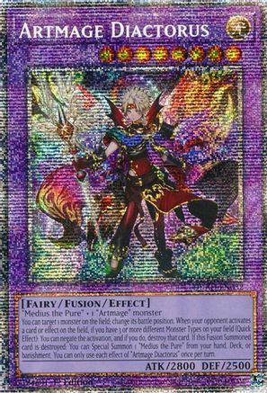 Artmage Diactorus (Starlight Rare) (DUAD-EN032) - Duelist's Advance Starlight Rare 1st Edition