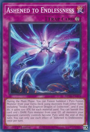 Ashened to Endlessness (MP25-EN376) - 2025 Mega-Pack Common / Short Print 1st Edition