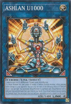 ASHLAN U1000 (DUAD-EN085) - Duelist's Advance Common / Short Print 1st Edition