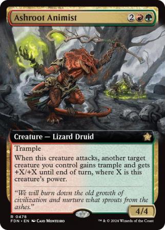 Ashroot Animist (Extended Art) - 0478