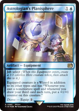 Astrologian's Planisphere (Surge Foil) - 0581 - Foil