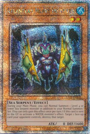 Atlantean Heavy Infantry (Quarter Century Secret Rare) (RA04-EN010) - Quarter Century Stampede Quarter Century Secret Rare 1st Edition