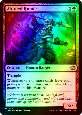 Attuned Hunter - 0135 - Foil