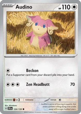 Audino - 124/159 - Common Reverse Holo